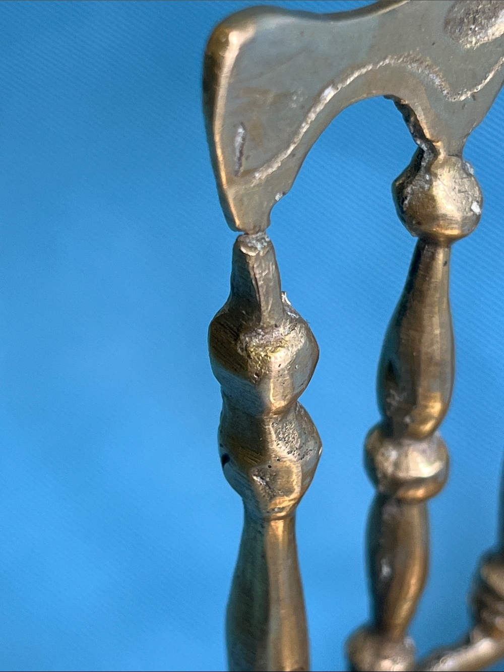 Brass Rocking Chair - Picture 2 of 3